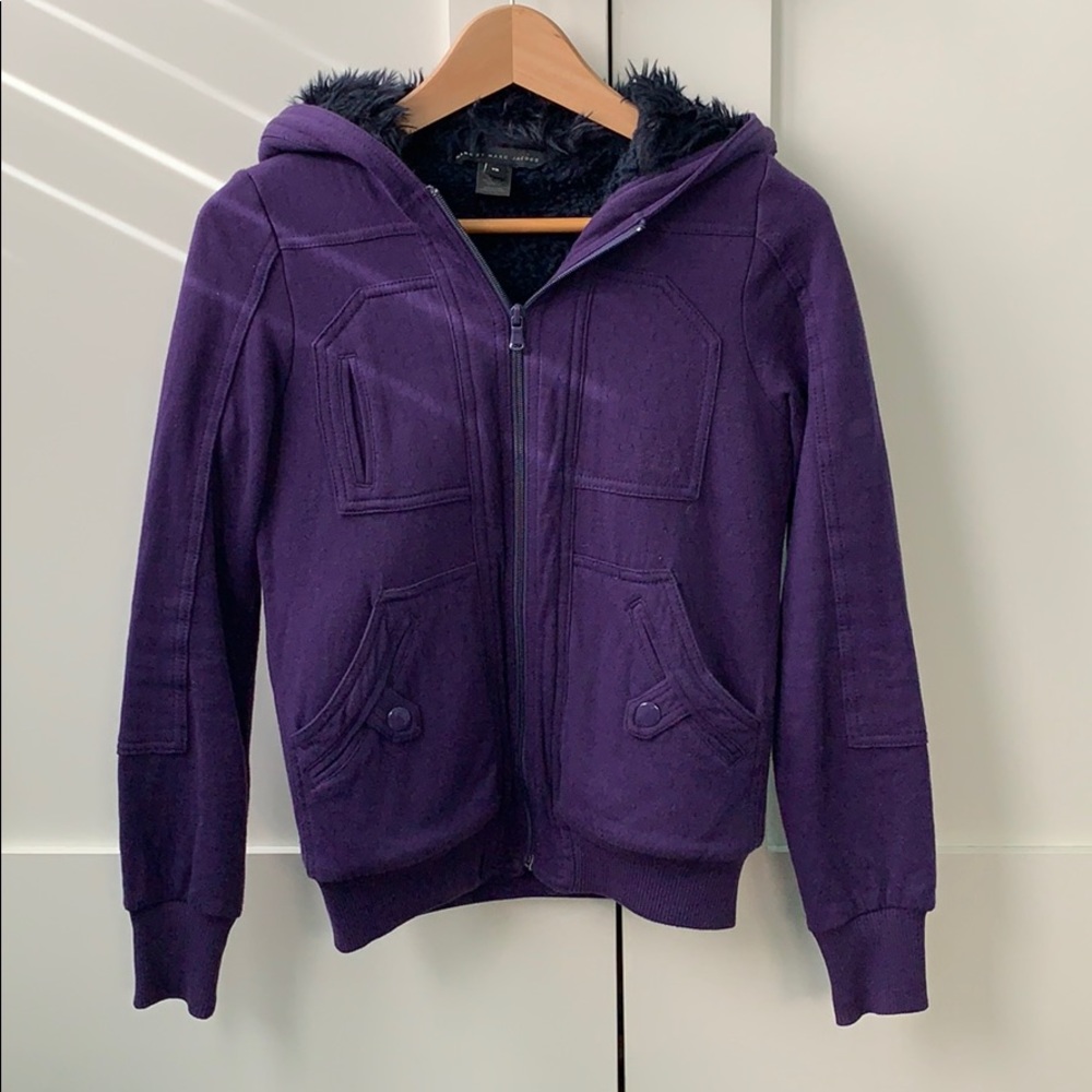 Marc by Marc Jacobs fur lined jacket